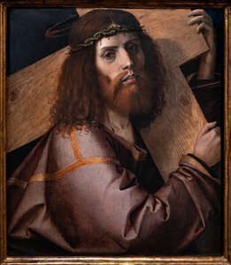 Kristus bär korset, första decenniet 1500-talet (olja på panel)