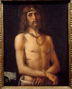 Ecce homo Målning av Bartolomeo Montagna (1450-1523) 1400-talet sön. 0,55x0,43 m