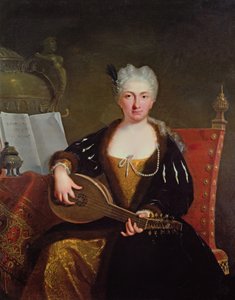 Porträtt av Faustina Bordoni, Händels sångerska, ca 1830 (olja på duk) av Bartolomeo Nazari