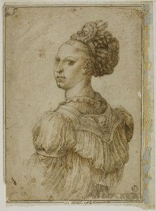 Ideal byst av en kvinna av Bartolomeo Passarotti