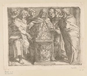 Erbjudande av Bartolomeo Passarotti