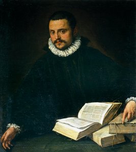 Porträtt av en anmärkningsvärd av Bartolomeo Passarotti