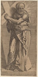Sankt Andreas av Bartolomeo Passarotti