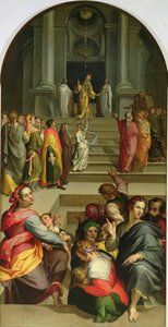 Presentationen av Maria av Bartolomeo Passarotti
