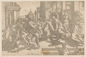 Visitation av Bartolomeo Passarotti