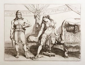 Bacchus sänd till Monime av Mithridates av Bartolomeo Pinelli