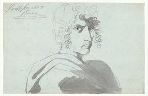 Självporträtt av Bartolomeo Pinelli