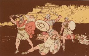 Horatii och Curiatii av Bartolomeo Pinelli