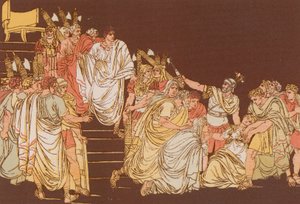 Virginias död av Bartolomeo Pinelli