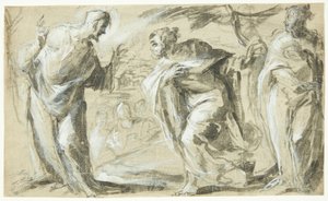 Peters och Andreas kallelse av Bartolomeo Salvestrini