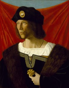 Porträtt av en gentleman av Bartolomeo Veneto