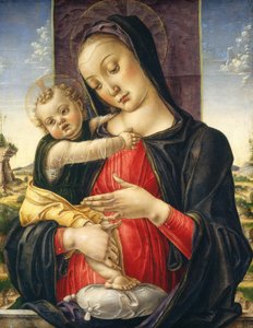 Madonna och barn, ca. 1475.