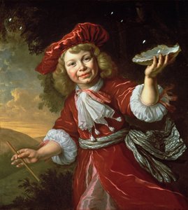 Homo Bulla: A Boy Blowing Bubbles, c.1665