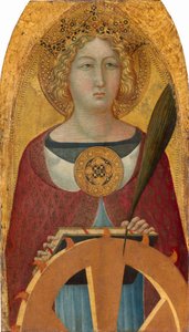 Sankta Katarina av Alexandria, ca. 13351340.