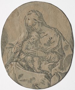 Madonna och barn av Bartolommeo Coriolano