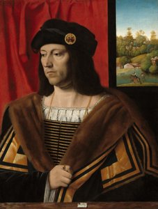 Porträtt av en gentleman, ca. 1520. av Bartolommeo Veneto