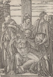 Nedstigningen från korset, 1565. av Bartolommeo da Brescia