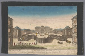 Utsikt över Palais Schwarzenberg nära staden Wien 20th Vue d