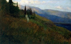 Fredens tid, av Battista Costantini (född 1854) av Battista Costantini