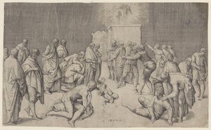 Förbundets ark i Dagons tempel