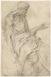 Johannes Döparen sitter av Battista Franco