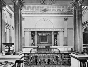 Den stora trappan, Londonderry House, 1908.