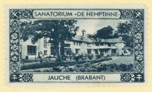 De Hemptinne Sanatorium, Jauche, Brabant, Belgien av Belgian School