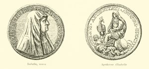 Isabella Clara Eugenia från Spanien, guvernör i de spanska Nederländerna av Belgian School