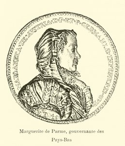 Margareta av Parma, guvernant i de spanska Nederländerna av Belgian School