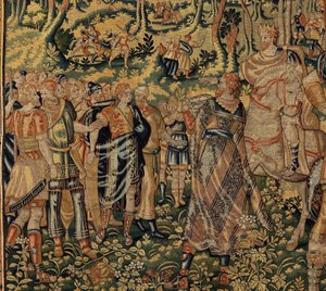 Berättelsen om Cyrus II den store, ca 1590 (gobeläng) av Belgian School