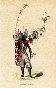Warrior of Solor Island, Lesser Sunda Islands, Indonesien av Belgian School