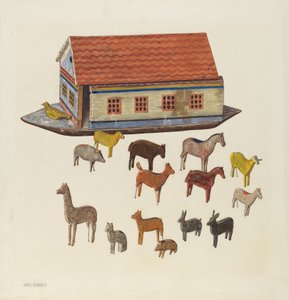 Noaks ark och djur av Ben Lassen