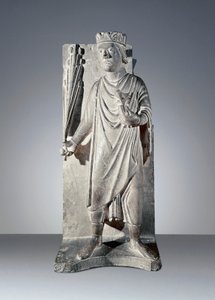 April, staty från Cycle of Months, Baptistery of Parma