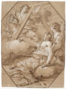 Den heliga Maria Magdalenas extas av Benedetto Luti