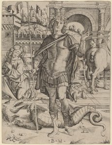 Sankt Georg av Benedetto Montagna