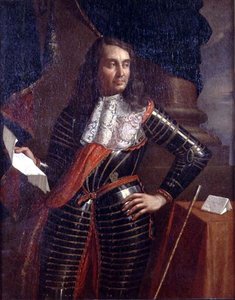 Porträtt av greve Alfonso di Novellara, 1666 (par 78358)