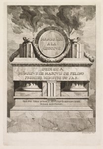 Grekisk maskerad: Dedikationssida, 1771.