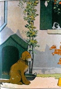 Hund, illustration från 