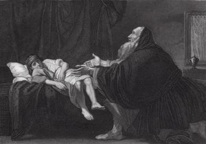 Elijah uppfostrar änkans son av Benjamin (after) West
