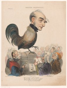 Karikatyr av Paul de Kock Karikatyrer av kända personer från Le Charivari (serietitel) Panthéon Charivarique (serietitel på objekt) av Benjamin