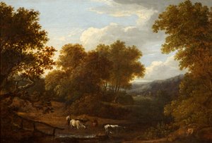 Utsikt över Weston Church och Lansdown av Benjamin Barker