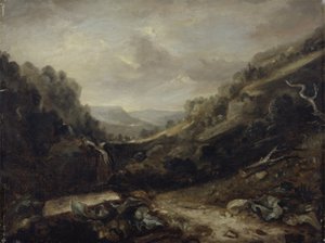 West Country Landscape (olja på duk)