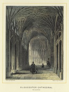 Gloucester Cathedral, klostret av Benjamin Baud