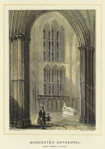 Worcester Cathedral, norra korsarmen av Benjamin Baud