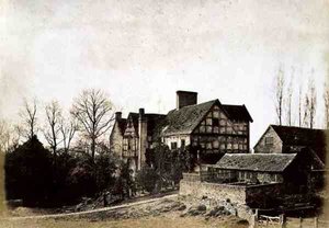 Bredicot Court, ca 1852 (albumtryck) av Benjamin Brecknell Turner