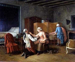 Lindningsull (olja på panel)