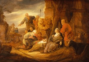 Herdarnas tillbedjan (olja)