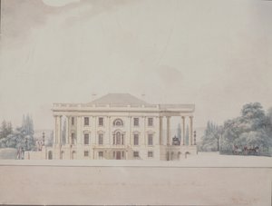 Presidentens södra portik, 1807