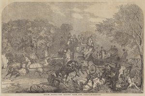 Epsom Races, återkomsten från derbyt