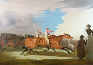 Match mellan överste Henry Mellishs "Eagle" och Sir Charles Bunburys "Eleanor", Newmarket, 31 oktober 1804.